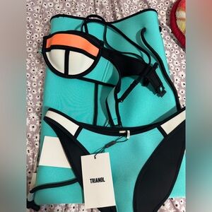 Triangl POPPY - TUTTI FRUTTI Neoprene Balconette Bikini Set